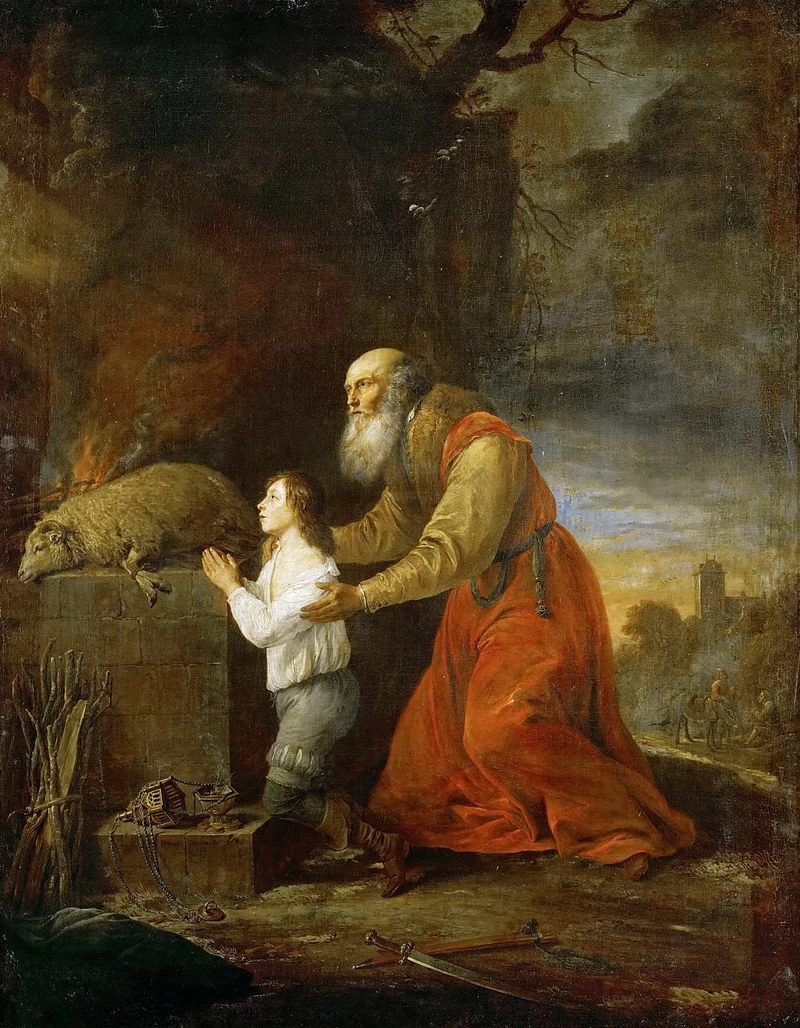Il sacrificio di Isacco - Kunsthistorisches Museum
